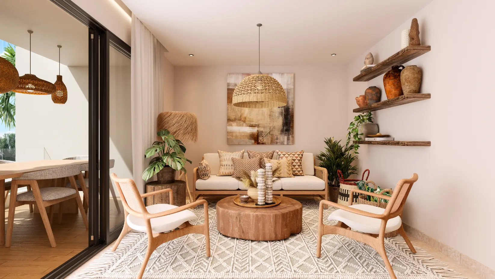 ID , Habitat Beach Garden Elegant Two Bedroom Apartment for Sale in Juan Dolio ()