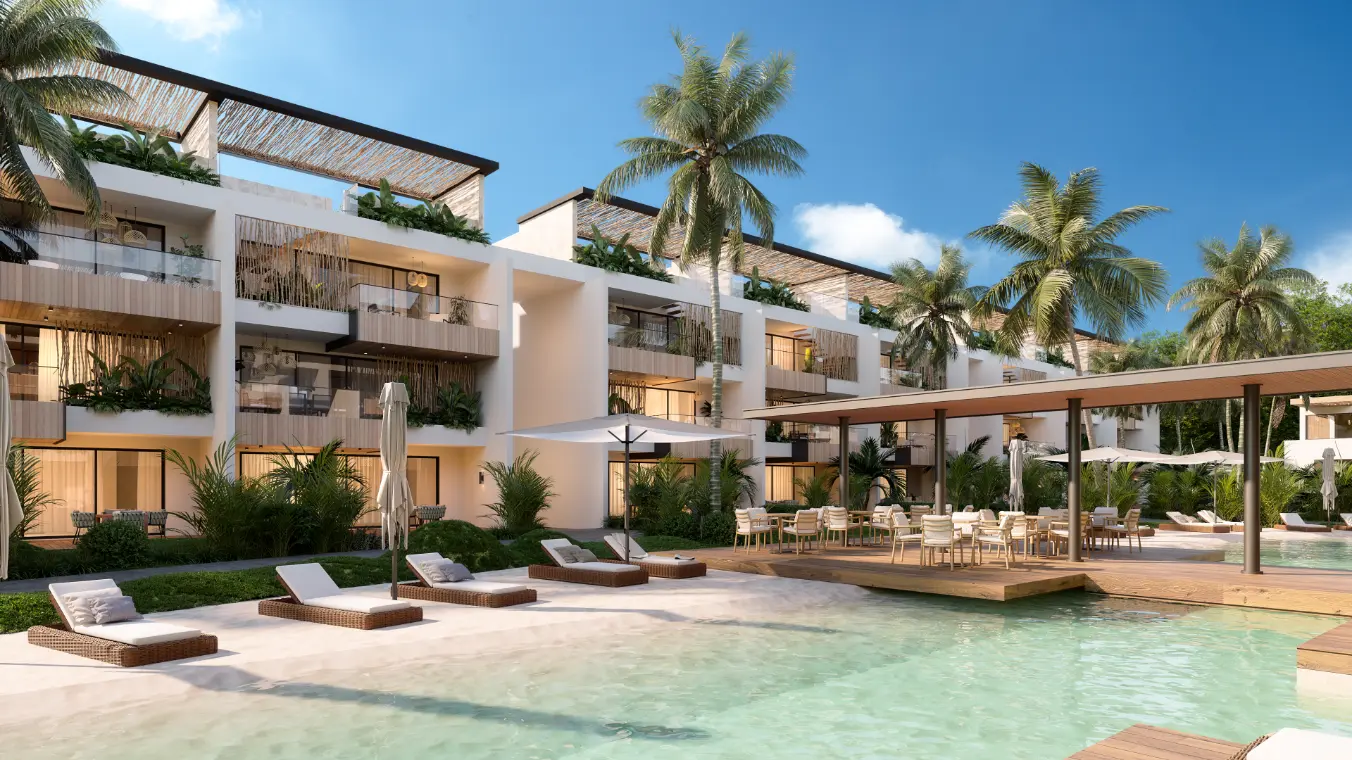 ID , Habitat Beach Garden Elegant Two Bedroom Apartment for Sale in Juan Dolio ()