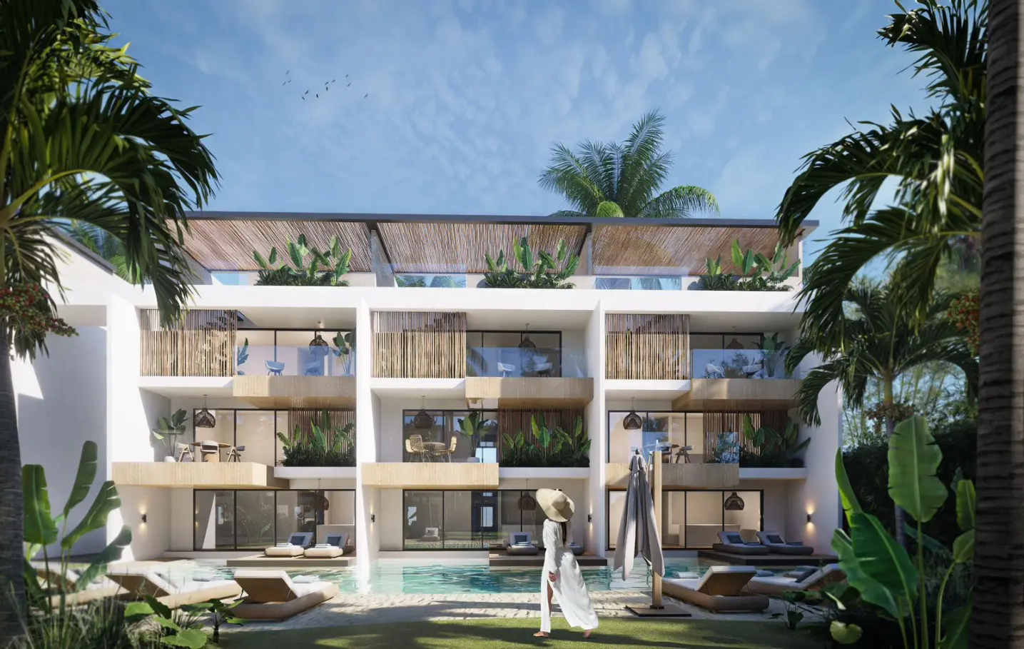 Habitat Beach Garden Juan Dolio — Elegant 2-Bedroom Apartment for Sale