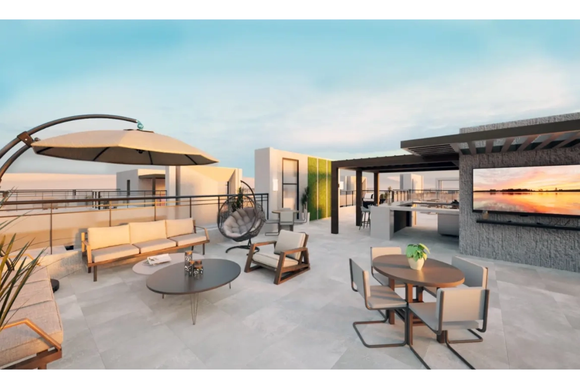 ID , Por Do Sol Residences Stylish Bedroom Apartment for Sale in Vista Cana, Punta Cana ()
