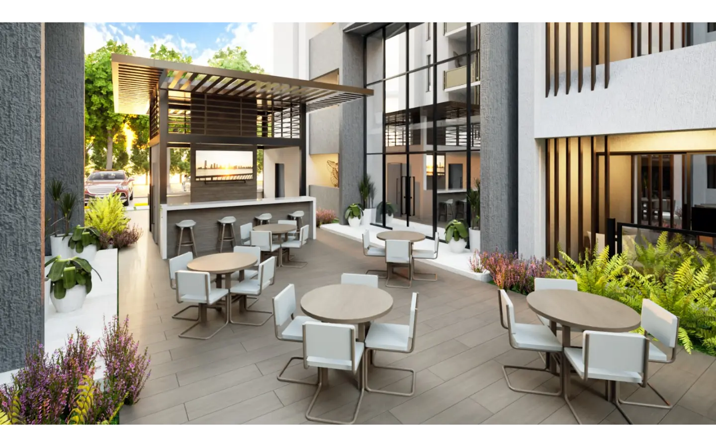 ID , Por Do Sol Residences Stylish Bedroom Apartment for Sale in Vista Cana, Punta Cana ()