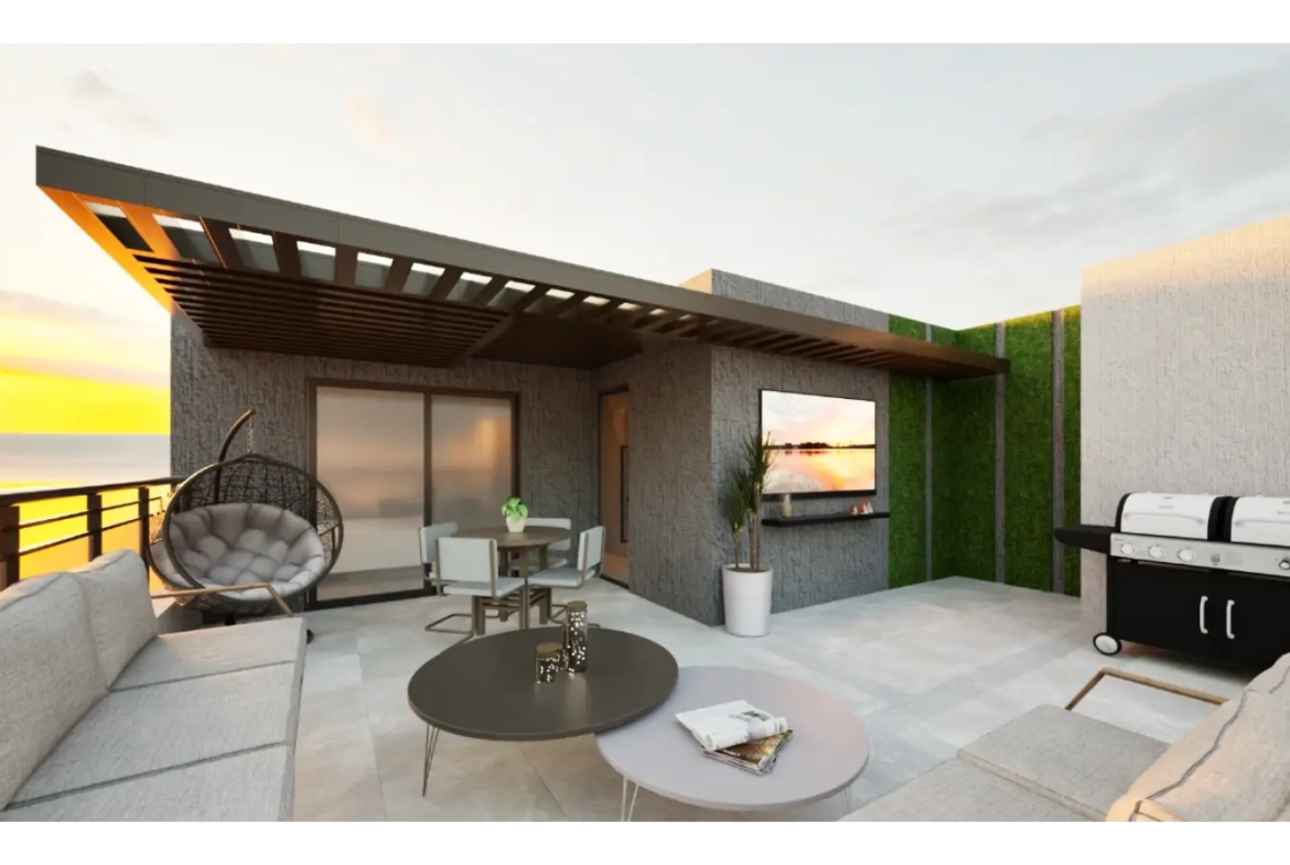 ID , Por Do Sol Residences Stylish Bedroom Apartment for Sale in Vista Cana, Punta Cana ()