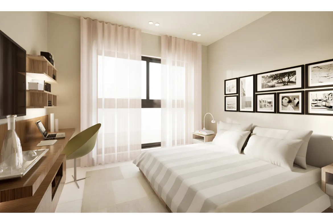ID , Por Do Sol Residences Stylish Bedroom Apartment for Sale in Vista Cana, Punta Cana ()