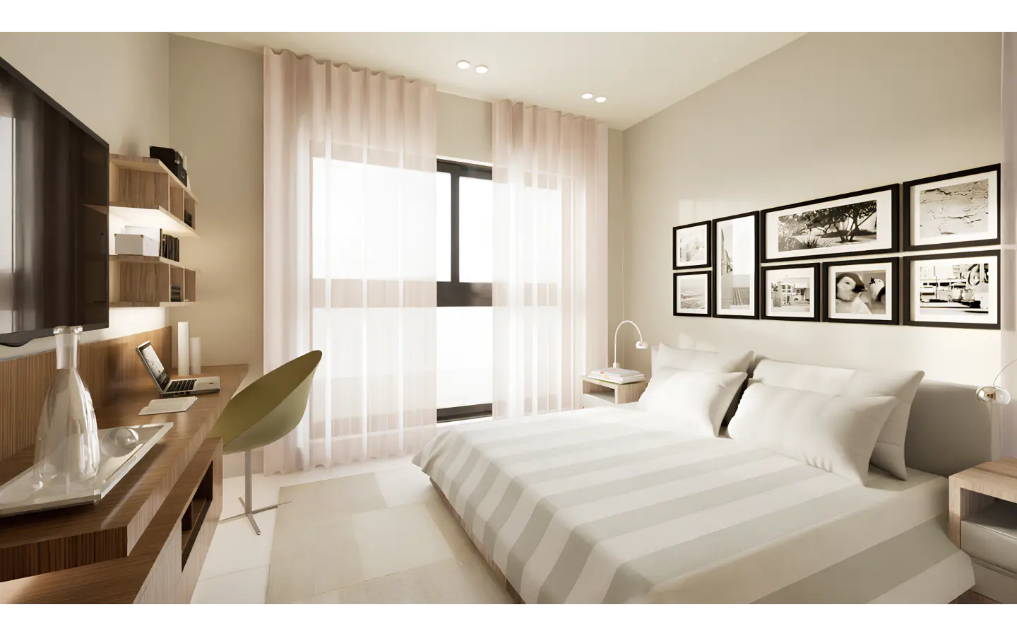 ID , Por Do Sol Residences Stylish Bedroom Apartment for Sale in Vista Cana, Punta Cana ()