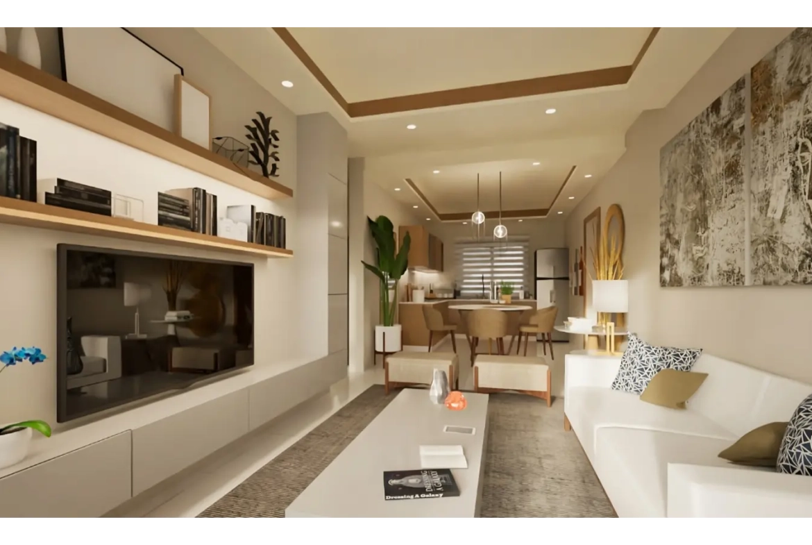 ID , Por Do Sol Residences Stylish Bedroom Apartment for Sale in Vista Cana, Punta Cana ()