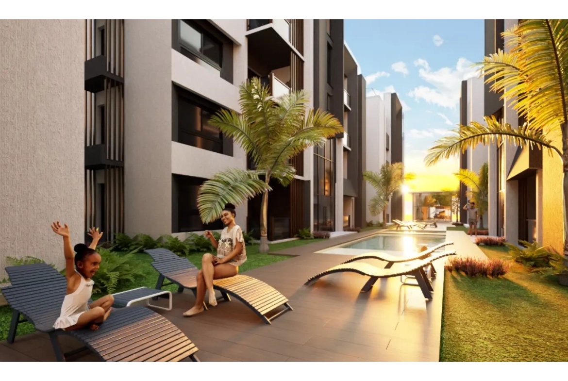 ID , Por Do Sol Residences Stylish Bedroom Apartment for Sale in Vista Cana, Punta Cana ()