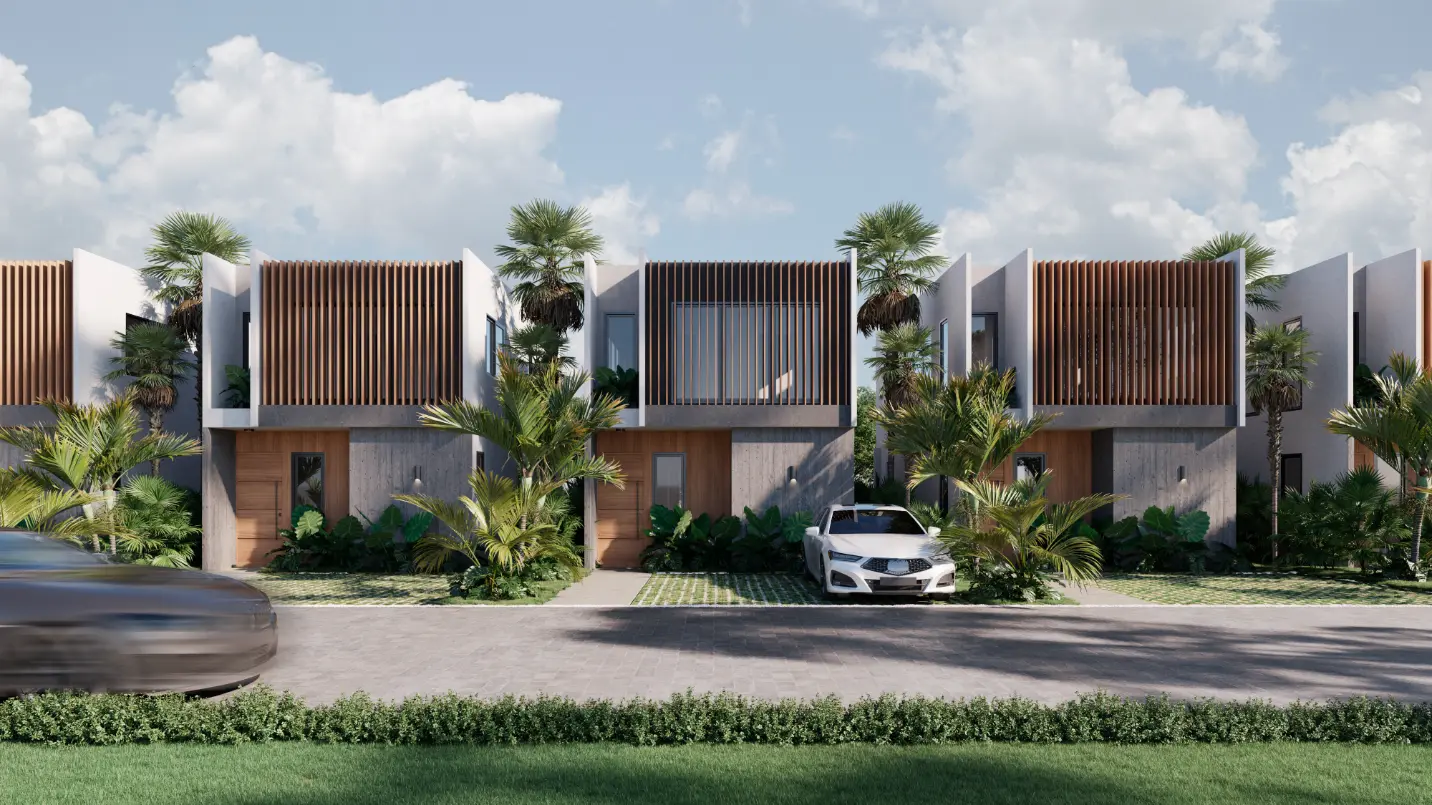 Central Town — Elegant 2-Bedroom Villa with Private Patio for Sale in Punta Cana