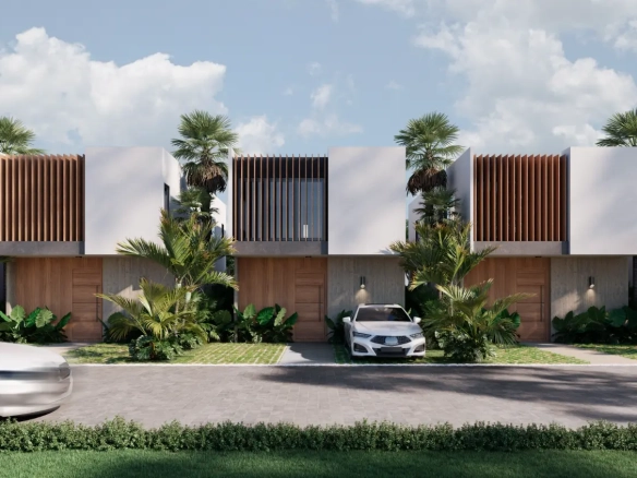 Central Town 3 Bedroom Villa for Sale in Punta Cana with Controlled Access