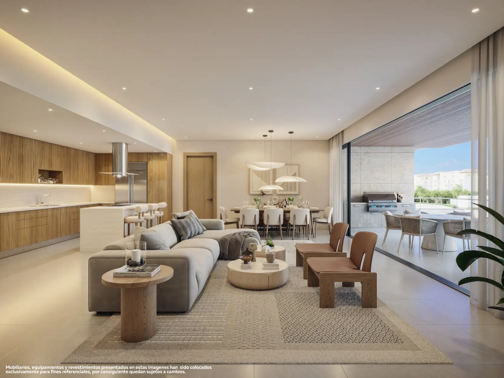 ID , Blue Luxury Residences Three bedroom Apartment for Sale at Marina Cap Cana with Terrace ()