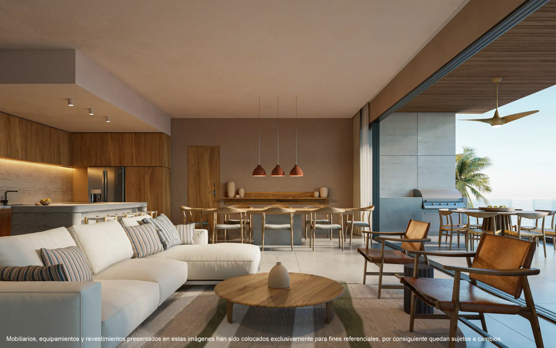 ID , Blue Luxury Residences Three bedroom Apartment for Sale at Marina Cap Cana with Terrace ()