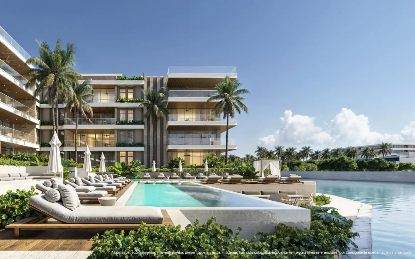 ID , Blue Luxury Residences Three bedroom Apartment for Sale at Marina Cap Cana with Terrace ()