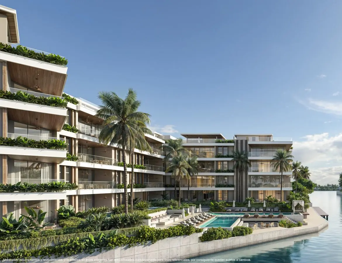 ID , Blue Luxury Residences Three bedroom Apartment for Sale at Marina Cap Cana with Terrace ()