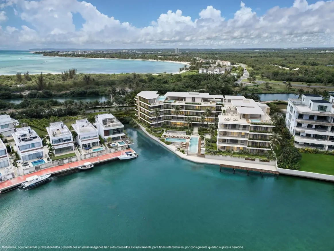 ID , Blue Luxury Residences Three bedroom Apartment for Sale at Marina Cap Cana with Terrace ()