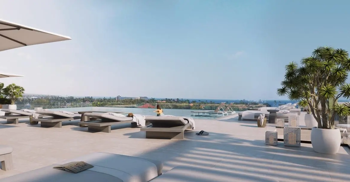 ID , Marea Beach Bedroom Studio Apartment for Sale in Punta Cana with Elevators ()