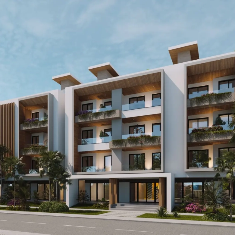 Modern 1-bedroom studio for sale in Marea Beach Punta Cana near Dominicus Beach
