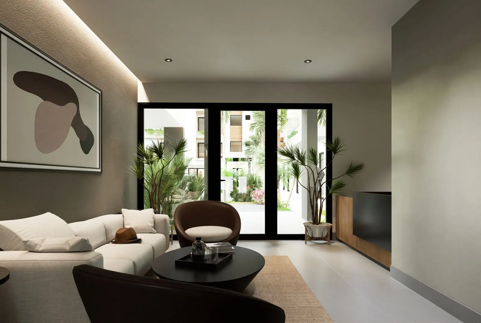 ID , Marea Beach Bedroom Studio Apartment for Sale in Punta Cana with Elevators ()
