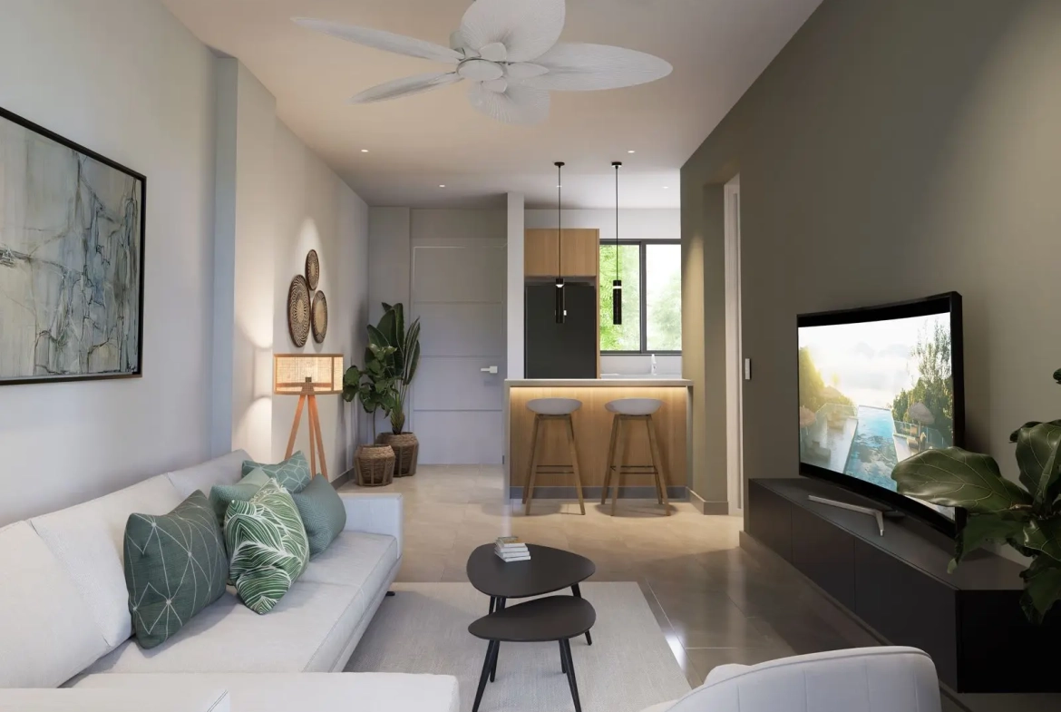 ID , Marea Beach Elegant Bedroom Apartment for Sale near Dominicus Beach, Bayahibe ()