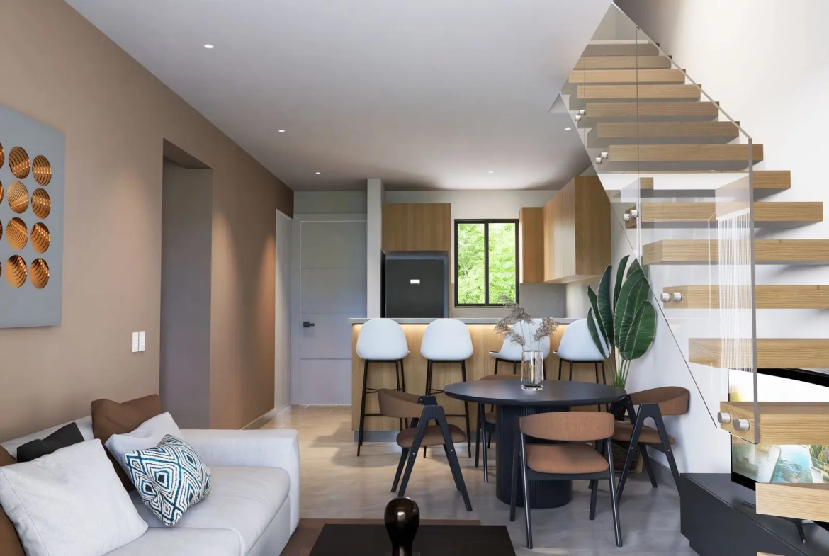 ID , Marea Beach Punta Cana Premium Bedroom Apartment for Sale near Dominicus Beach ()