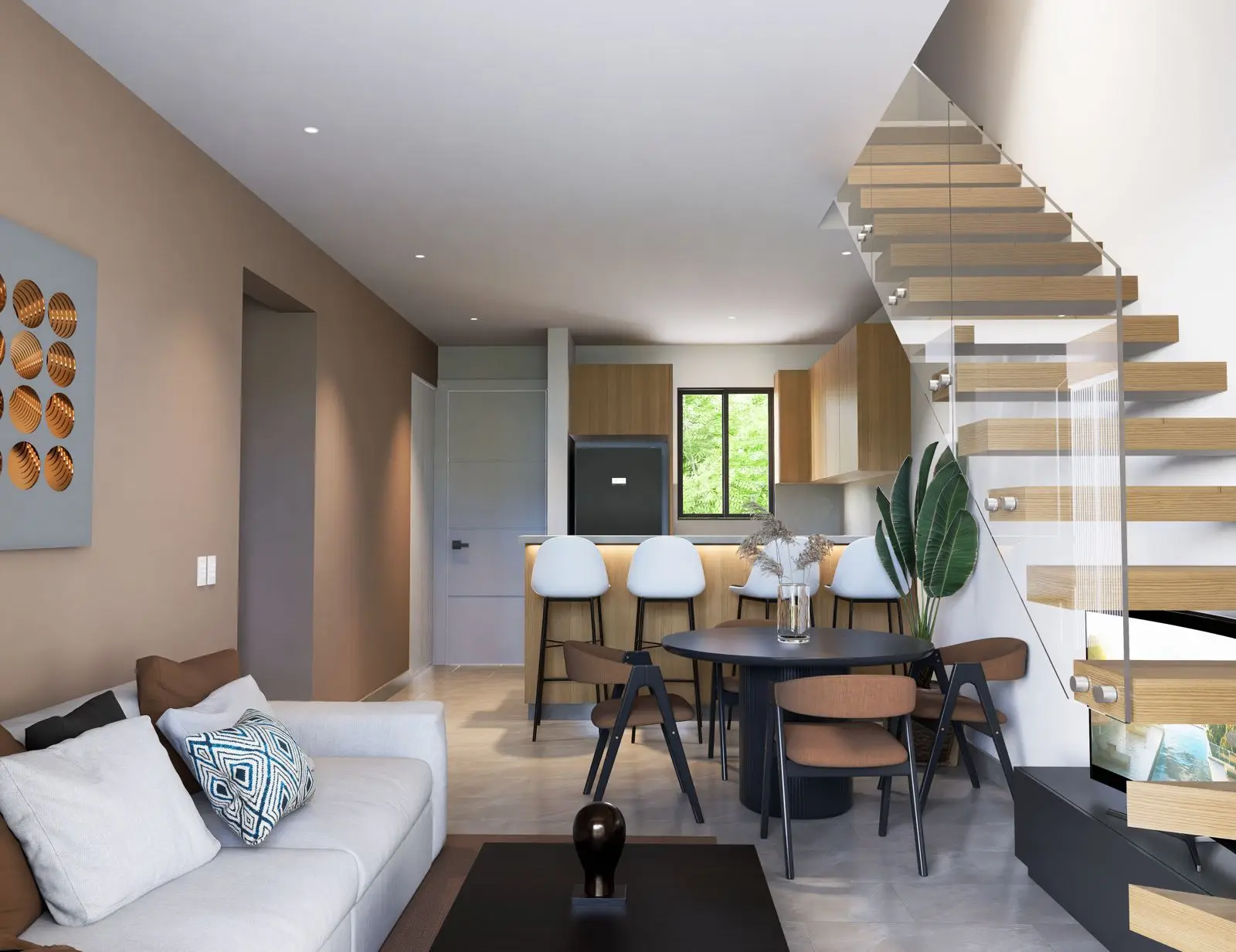 ID , Marea Beach Punta Cana Premium Bedroom Apartment for Sale near Dominicus Beach ()