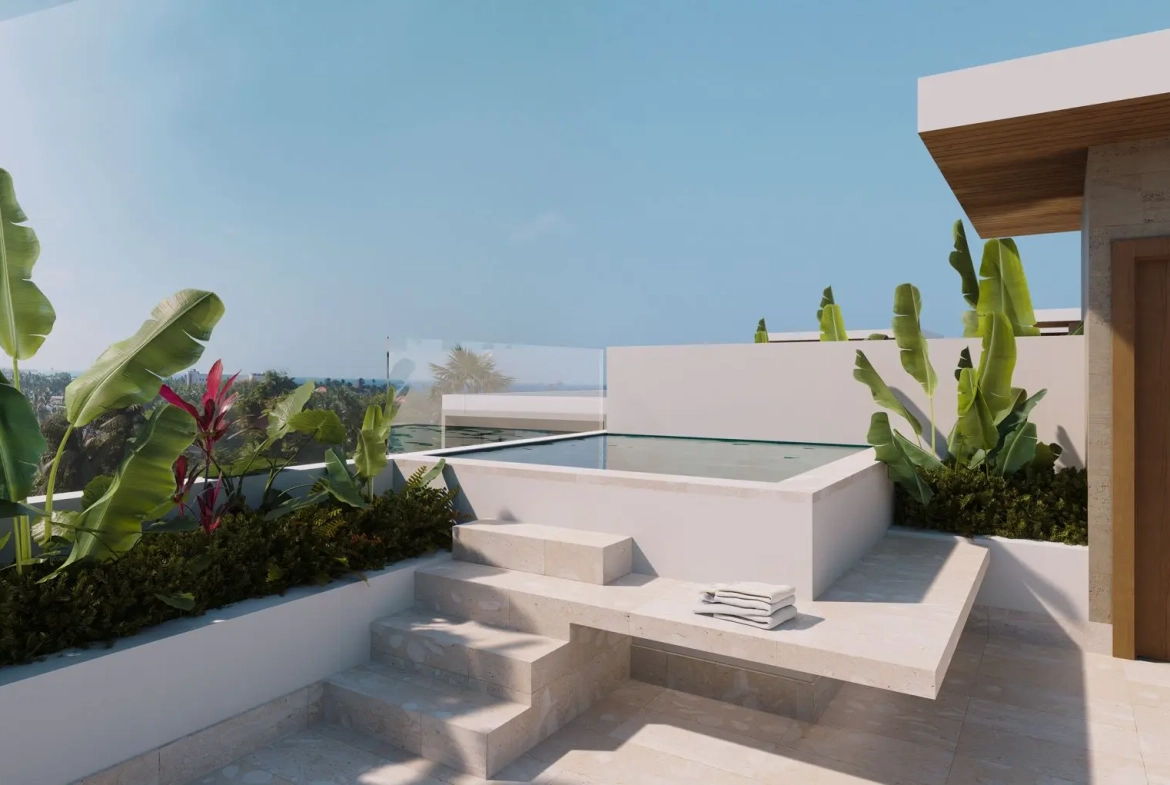 ID , Marea Beach Punta Cana Premium Bedroom Apartment for Sale near Dominicus Beach ()