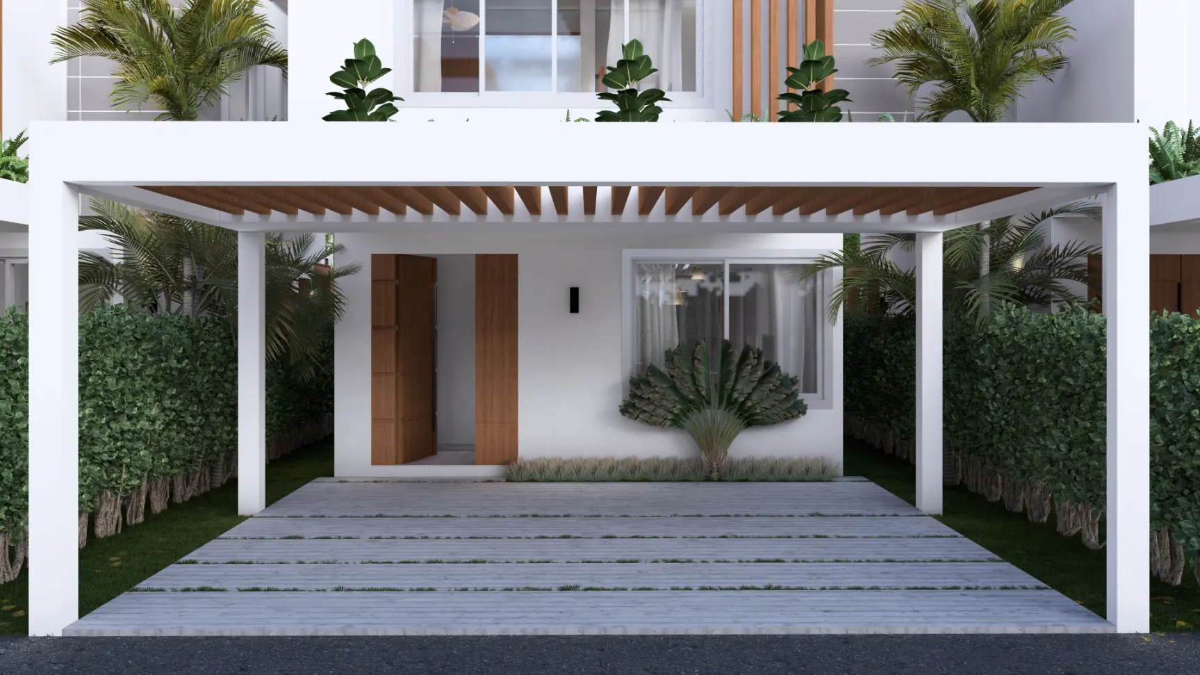 ID , Palm Oasis Gardens Luxury Bedroom Villa for Sale with Beach Shuttle in White Sands, Punta Cana ()