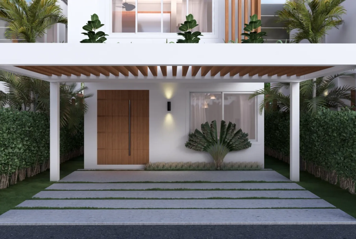 ID , Palm Oasis Gardens Luxury Bedroom Villa for Sale with Beach Shuttle in White Sands, Punta Cana ()