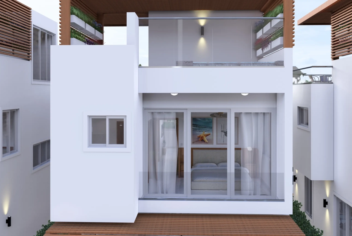 ID , Palm Oasis Gardens Luxury Bedroom Villa for Sale with Beach Shuttle in White Sands, Punta Cana ()