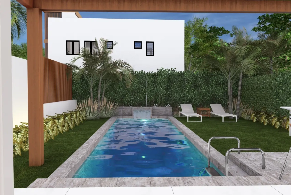 ID , Palm Oasis Gardens Luxury Bedroom Villa for Sale with Beach Shuttle in White Sands, Punta Cana ()
