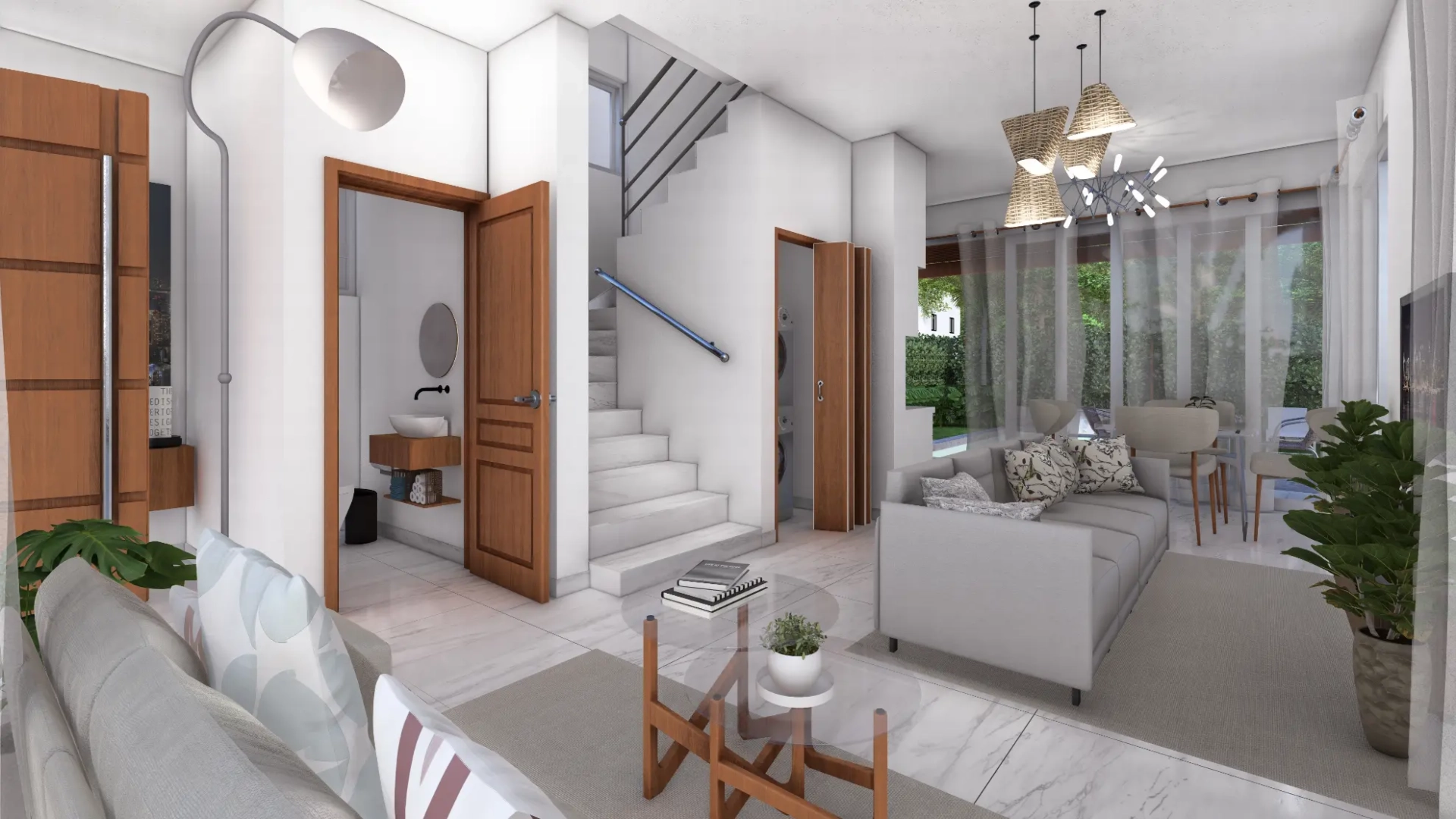 ID , Palm Oasis Gardens Luxury Bedroom Villa for Sale with Beach Shuttle in White Sands, Punta Cana ()