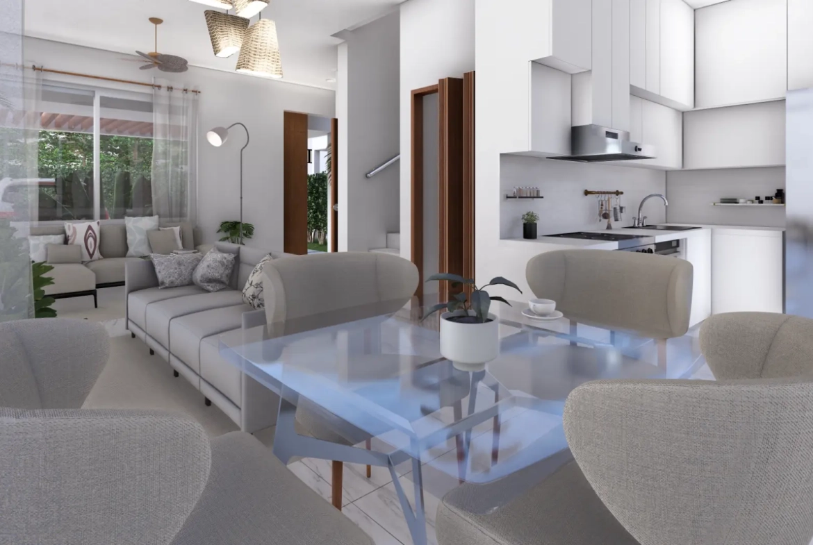 ID , Palm Oasis Gardens Luxury Bedroom Villa for Sale with Beach Shuttle in White Sands, Punta Cana ()