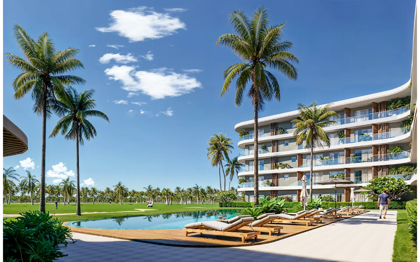 ID , Azzure at Coral Golf Elegant Bedroom Apartment with Infinity Pool Access in Cabeza de Toro, Punta Cana ()