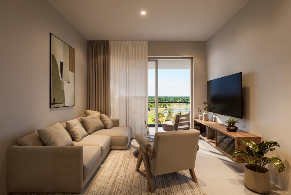 ID , Azzure at Coral Golf Elegant Bedroom Apartment with Infinity Pool Access in Cabeza de Toro, Punta Cana ()