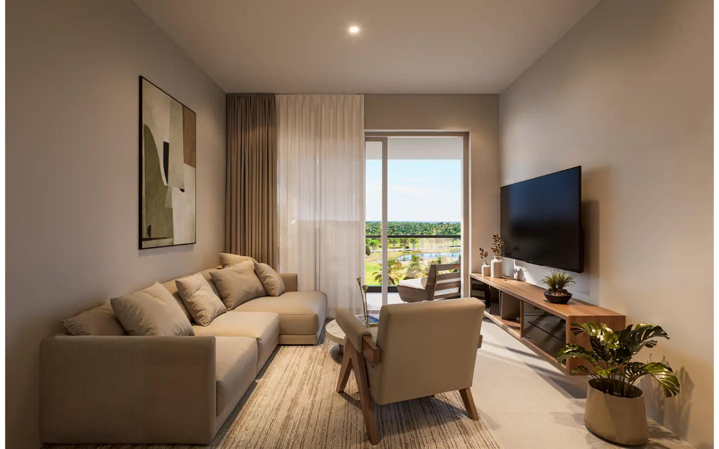 ID , Azzure at Coral Golf Elegant Bedroom Apartment with Infinity Pool Access in Cabeza de Toro, Punta Cana ()