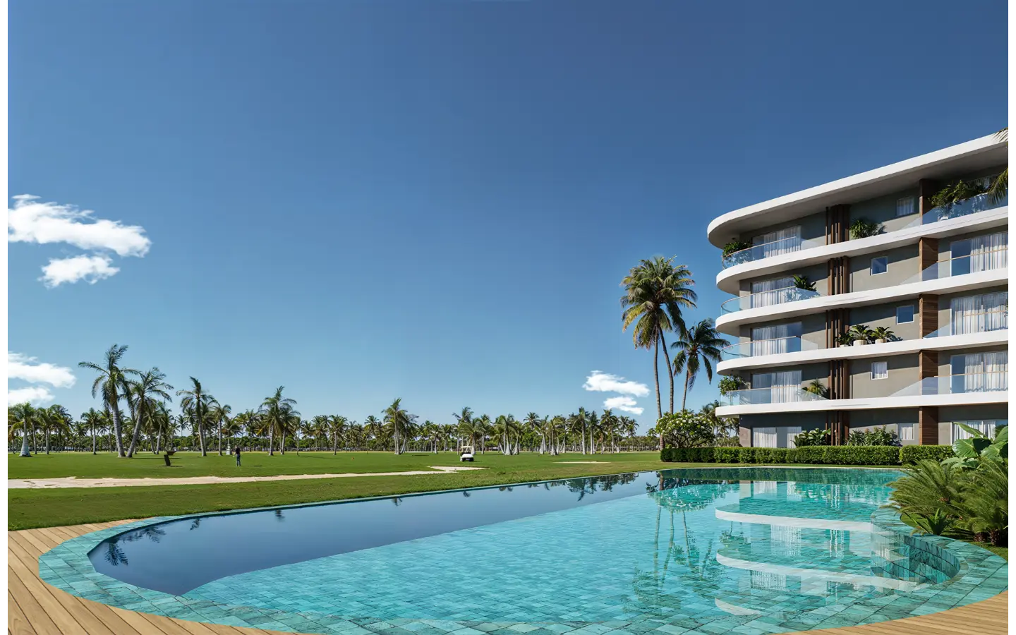 ID , Spacious Bedroom Apartment at Azzure, Coral Golf – Resort Style Living in Cabeza de Toro, Punta Cana ()