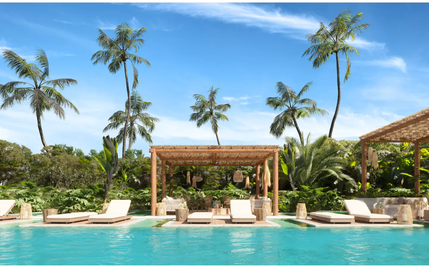 ID Ansaya at Aldea Elegant One Bedroom Penthouse for Sale in Downtown Punta Cana with Private Jacuzzi ()
