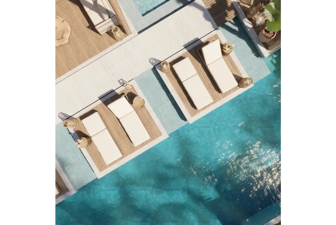 ID Ansaya at Aldea Elegant One Bedroom Penthouse for Sale in Downtown Punta Cana with Private Jacuzzi ()
