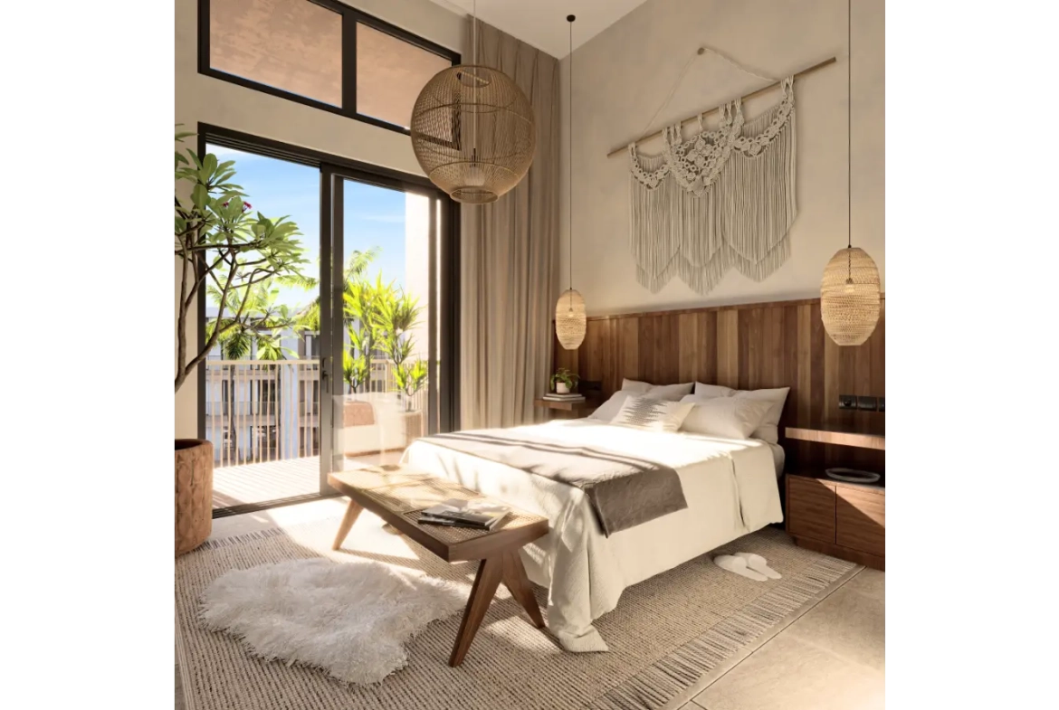 ID Ansaya at Aldea Elegant One Bedroom Penthouse for Sale in Downtown Punta Cana with Private Jacuzzi ()