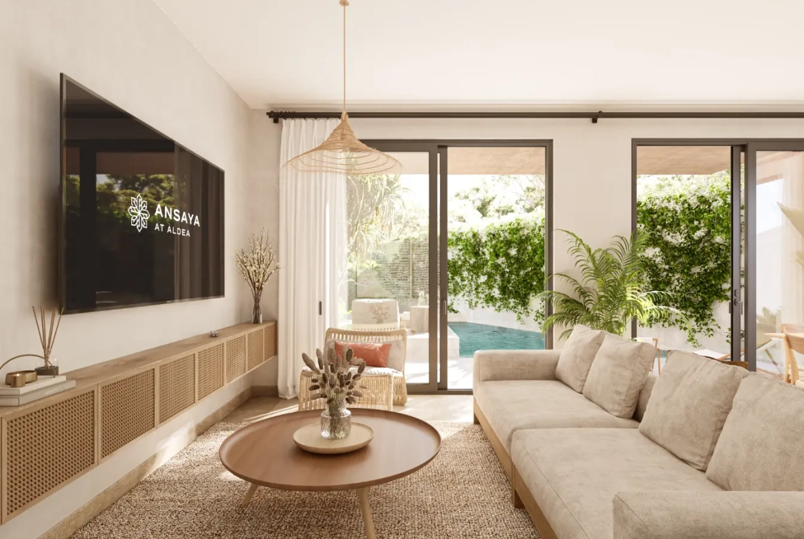 ID Ansaya at Aldea Elegant One Bedroom Penthouse for Sale in Downtown Punta Cana with Private Jacuzzi ()