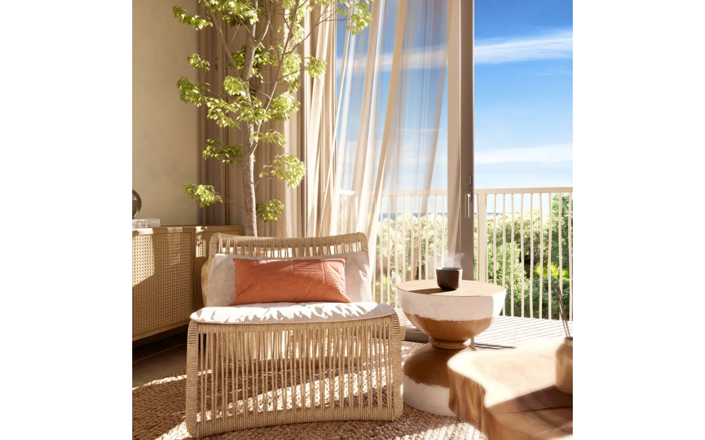 ID Ansaya at Aldea Elegant One Bedroom Penthouse for Sale in Downtown Punta Cana with Private Jacuzzi ()