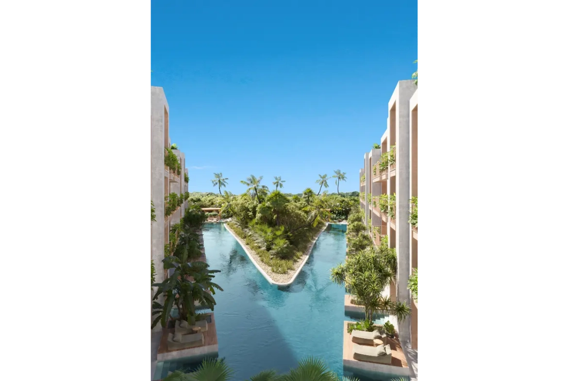 ID Ansaya at Aldea Elegant One Bedroom Penthouse for Sale in Downtown Punta Cana with Private Jacuzzi ()