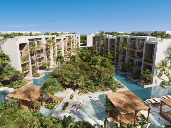 Ansaya at Aldea 1-bedroom apartment with sundeck in Downtown Punta Cana