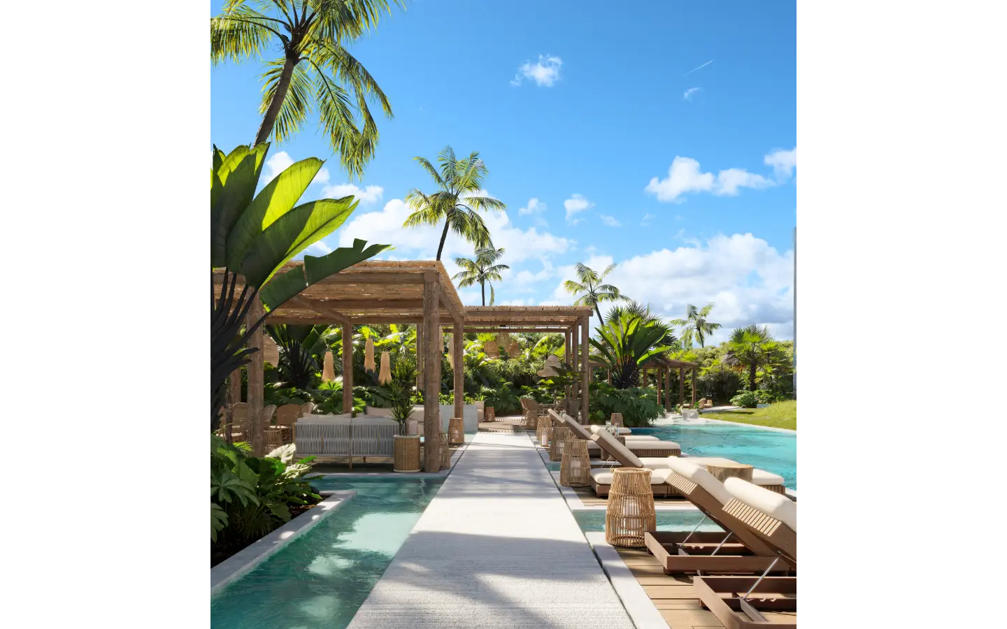 ID Ansaya at Aldea One Bedroom Apartment for Sale in Downtown Punta Cana with Sundeck () ID Ansaya at Aldea One Bedroom Apartment for Sale in Downtown Punta Cana with Sundeck ()