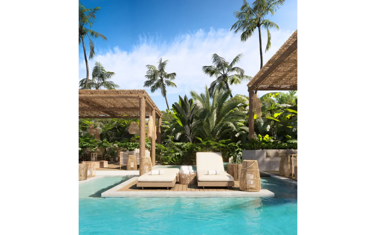 ID Ansaya at Aldea One Bedroom Apartment for Sale in Downtown Punta Cana with Sundeck () ID Ansaya at Aldea One Bedroom Apartment for Sale in Downtown Punta Cana with Sundeck ()