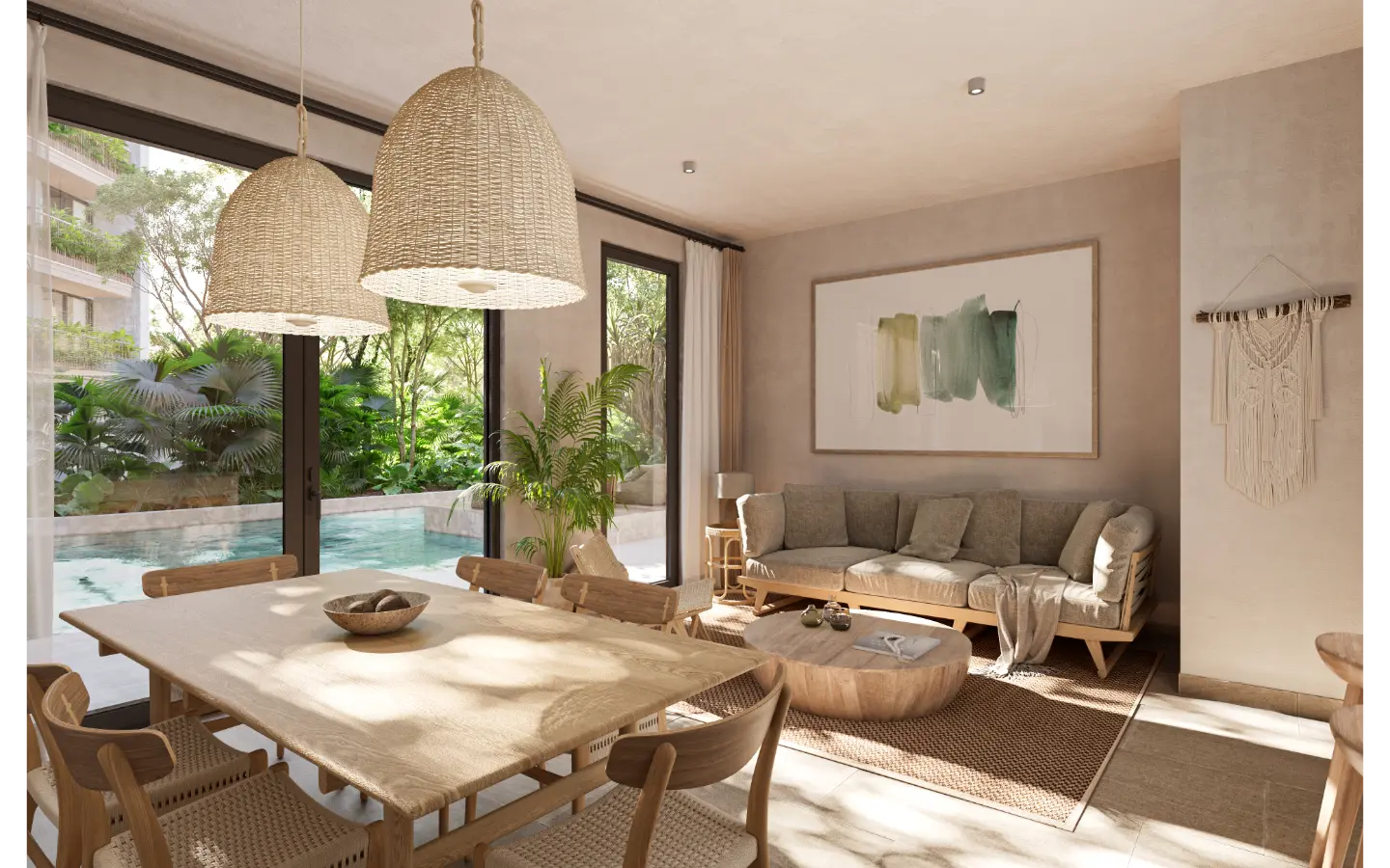 ID Ansaya at Aldea One Bedroom Apartment for Sale in Downtown Punta Cana with Sundeck () ID Ansaya at Aldea One Bedroom Apartment for Sale in Downtown Punta Cana with Sundeck ()