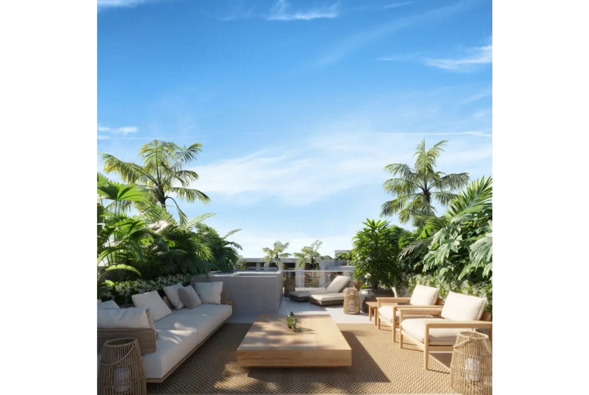 ID Ansaya at Aldea One Bedroom Apartment for Sale in Downtown Punta Cana with Sundeck ()