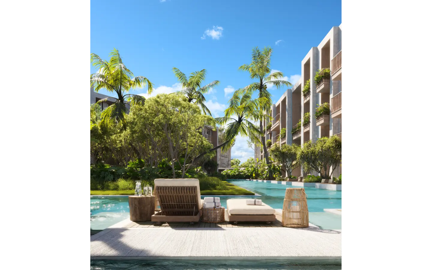 Ansaya at Aldea II 1 Bedroom Penthouse in Downtown Punta Cana with Private Jacuzzi