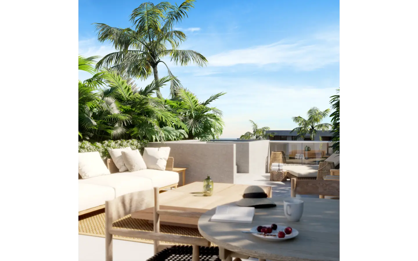 ID Two Bedroom Penthouse at Ansaya Aldea — Downtown Punta Cana Rooftop Retreat with Private Jacuzzi ()