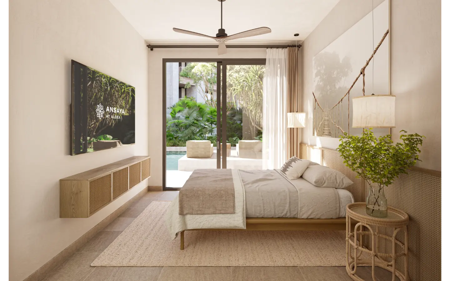 ID Two Bedroom Penthouse at Ansaya Aldea — Downtown Punta Cana Rooftop Retreat with Private Jacuzzi ()