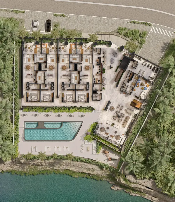 Riviera Lakes Cap Cana: Modern 2‑Bedroom Apartment with Service Room and Balcony