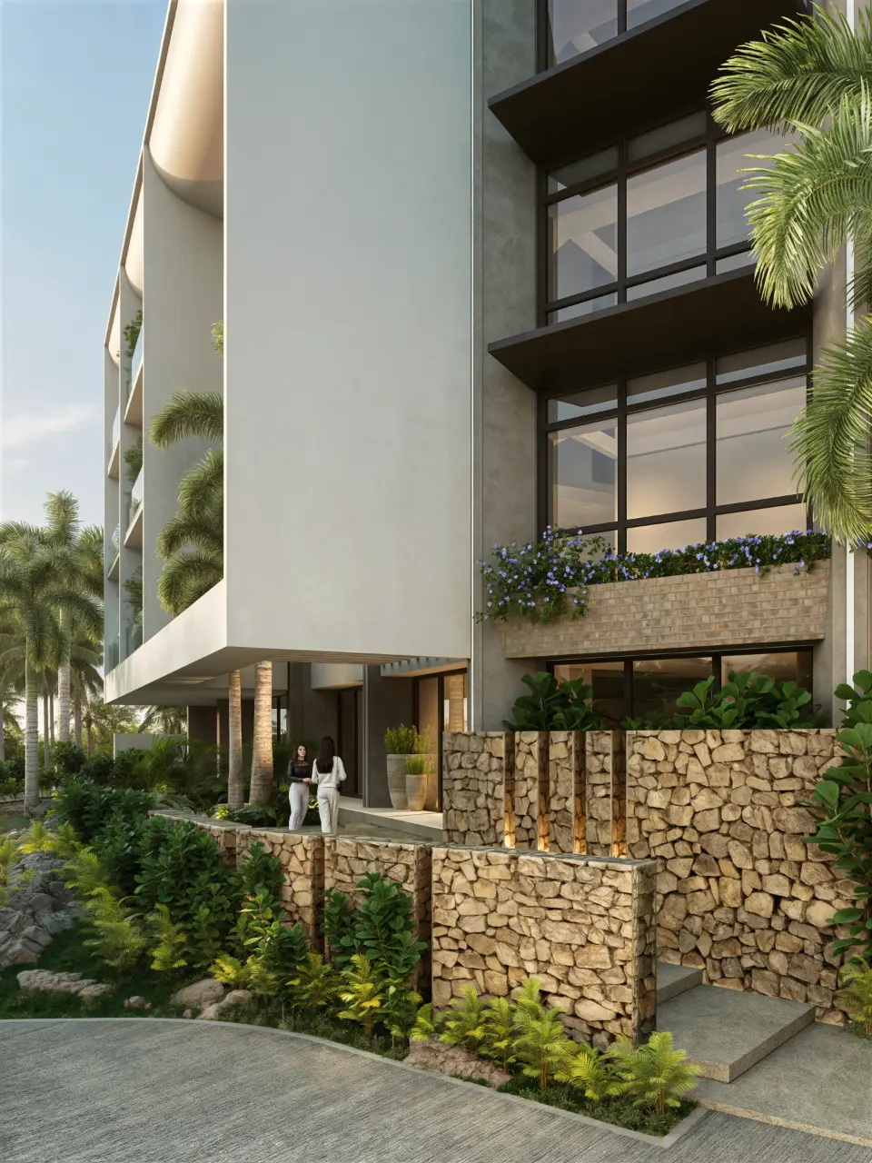ID Riviera Lakes Cap Cana — Bedroom Apartment for Sale with Private Patio ()